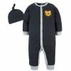 Gerber® BabyPreemie - 24M 2-Piece Baby Boys Roaring Adventure Coverall & Hat Set
