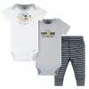 Gerber® See What's New 3-Piece Baby Boys Blast Off Short Sleeve Onesies® Bodysuits & Pants Set
