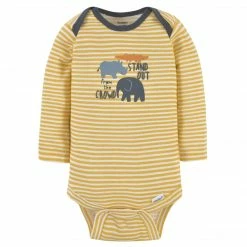 Gerber® 3-Pack Baby Boys Roaring Adventure Long Sleeve Onesies® Bodysuits