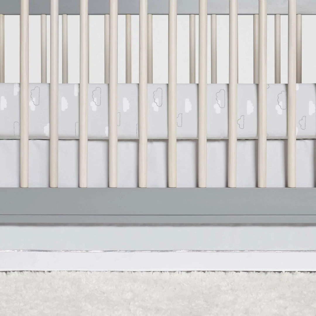 Brand new 🎉 Just Born By Gerber® 3-Piece Baby Neutral Sparkle Fitted Crib Sheets & Crib 👗 Skirt Set ⌛ 7 Just Born By Gerber® 3-Piece Baby Neutral Sparkle Fitted Crib Sheets & Crib Skirt Set