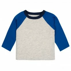 Gerber® See What's New 3-Pack Baby & Toddler Boys Royal Blues Long Sleeve Baseball Tees