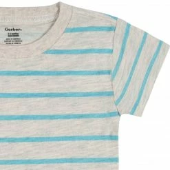 Gerber® 3-Pack Baby & Toddler Boys Royal Blues Short Sleeve Pocket Tees See What's New