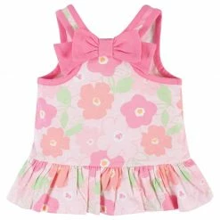 Gerber® See What's New 2-Piece Baby Girls Summer Blossom Sleeveless Tunic & Legging Set