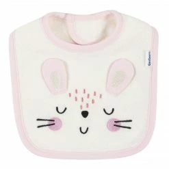 Gerber® 4-Pack Baby Girls Bunny Ballerina Bibs