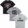 NFL 3-Pack Baby & Toddler Boys Raiders Short Sleeve Shirts