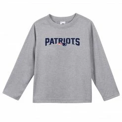 NFL BabyPreemie - 24M New England Patriots Baby Boys Long Sleeve Tee Shirt