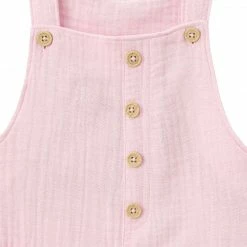 Cheapest 👏 Gerber® Kids Infant & Toddler 👧 Girls Pink Gauze Shortall BabyPreemie - 24M 🧨 11 Gerber® Kids Infant & Toddler Girls Pink Gauze Shortall BabyPreemie - 24M