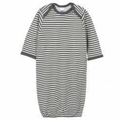 Gerber® 2-Piece Baby Boys Comfy Stretch Stripe Gown And Cap Set