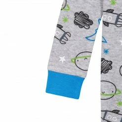 Gerber® 4-Pack Baby & Toddler Boys Dinosaurs & Space Snug Fit Footed Cotton Pajamas