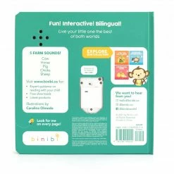 See What's New Binibi "Visiting - Visitando La Granja" Bilingual Sound Book