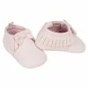 Gerber® BabyPreemie - 24M Baby Girls Pink Fringe Faux Suede Shoes