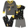 Gerber® See What's New 4-Piece Infant & Toddler Boys Blast Off Snug Fit Cotton Pajamas