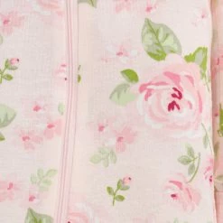 Gerber® 2-Pack Baby & Toddler Girls Rose Snug Fit Footed Cotton Pajamas