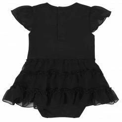 Gerber® BabyPreemie - 24M Black Dress Bodysuit With Tutu Skirt