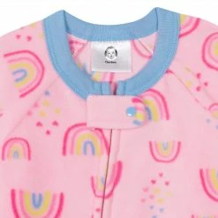 Gerber® 4-Pack Baby Girls Rainbows & Unicorns Fleece Pajamas