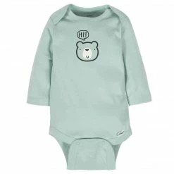 Gerber® 18-Piece Baby Boys Bear Sleep 'N Play, Onesies® Bodysuit, And Burpcloth Set