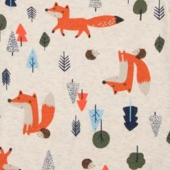 Gerber® 5-Pack Baby Boys Fox Long Sleeve Onesies® Bodysuits