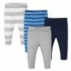 Onesies® Brand 4-Pack Baby Boys Blue Stripes Pants