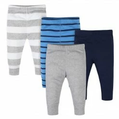 Onesies® Brand 4-Pack Baby Boys Blue Stripes Pants