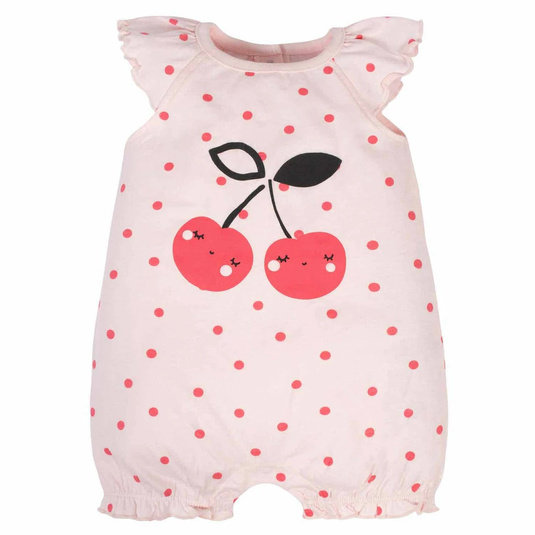Best reviews of 🌟 Gerber® See What's New 2-Pack Baby & Toddler 👧 Girls Cherry Kisses Rompers 🌟 5 Gerber® See What's New 2-Pack Baby & Toddler Girls Cherry Kisses Rompers