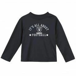 NFL Las Vegas Raiders Baby & Toddler Boys Long Sleeve Tee Shirt