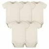 Gerber® 5-Pack Baby Natural Premium Onesies® Bodysuits