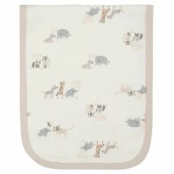 Gerber® BabyPreemie - 24M 4-Pack Baby Neutral Safari Terry Burp Cloths