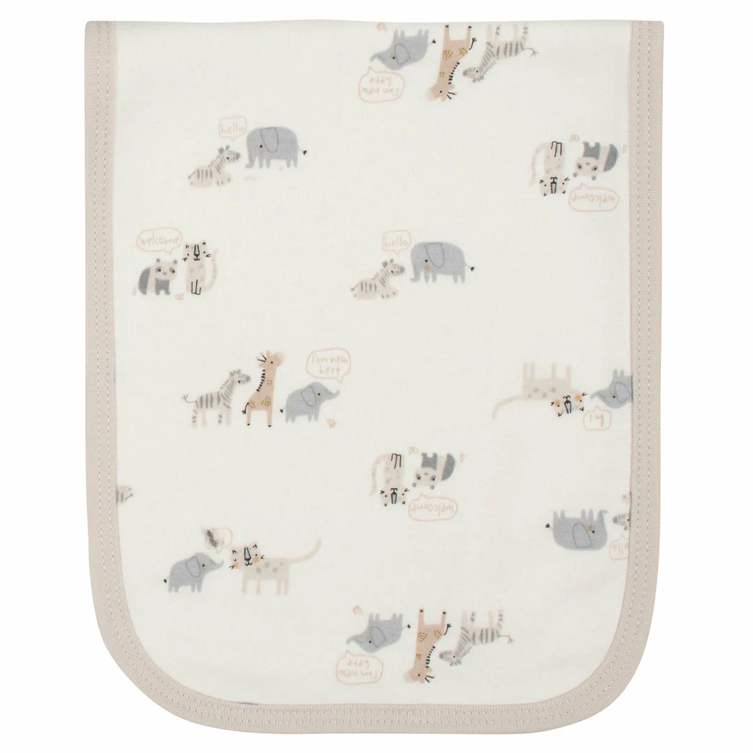 Wholesale 🔔 Gerber® BabyPreemie - 24M 4-Pack Baby Neutral Safari Terry Burp Cloths 😀 2 Gerber® BabyPreemie - 24M 4-Pack Baby Neutral Safari Terry Burp Cloths