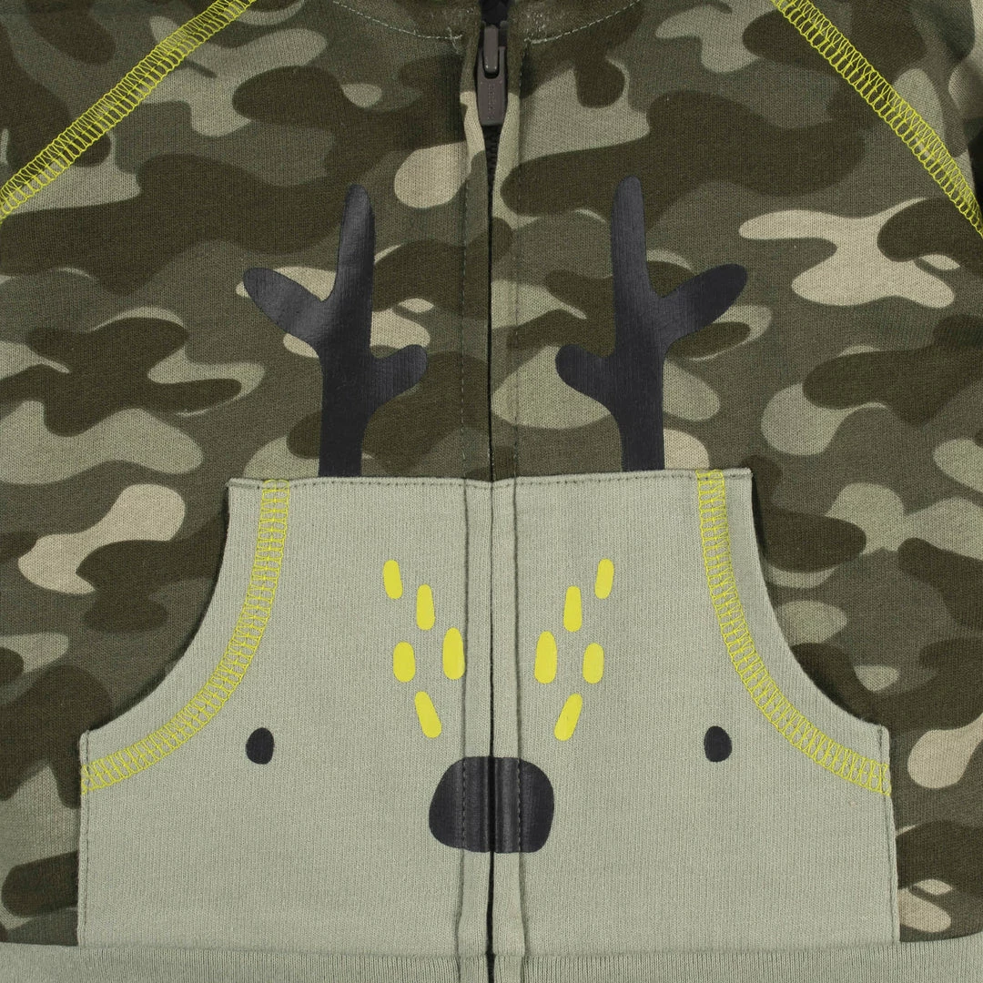 Flash Sale 👍 Gerber® 2-Piece Baby & Toddler Boys Comfy Camo Hoodie & Active Pant Set BabyPreemie - 24M 👏 3 Gerber® 2-Piece Baby & Toddler Boys Comfy Camo Hoodie & Active Pant Set BabyPreemie - 24M