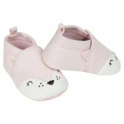 Gerber® Baby Girls Kitty Jersey Shoes