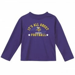 NFL Minnesota Vikings Baby & Toddler Boys Long Sleeve Tee Shirt