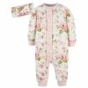 Gerber® 2-Piece Baby Girls Feelin' Floral Roses Coverall & Headband Set BabyPreemie - 24M