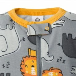 Gerber® 2-Pack Baby & Toddler Boys Lion Snug Fit Footed Cotton Pajamas