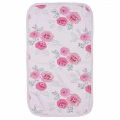 Best Sale 🧨 Gerber® 3-Piece Baby 👧 Girls Comfy Stretch Roses & Bunnies Bib & Burps Set BabyPreemie - 24M 👍 7 Gerber® 3-Piece Baby Girls Comfy Stretch Roses & Bunnies Bib & Burps Set BabyPreemie - 24M