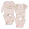 Gerber® 4-Piece Infant & Toddler Girls Love Snug Fit Cotton Pajamas BabyPreemie - 24M