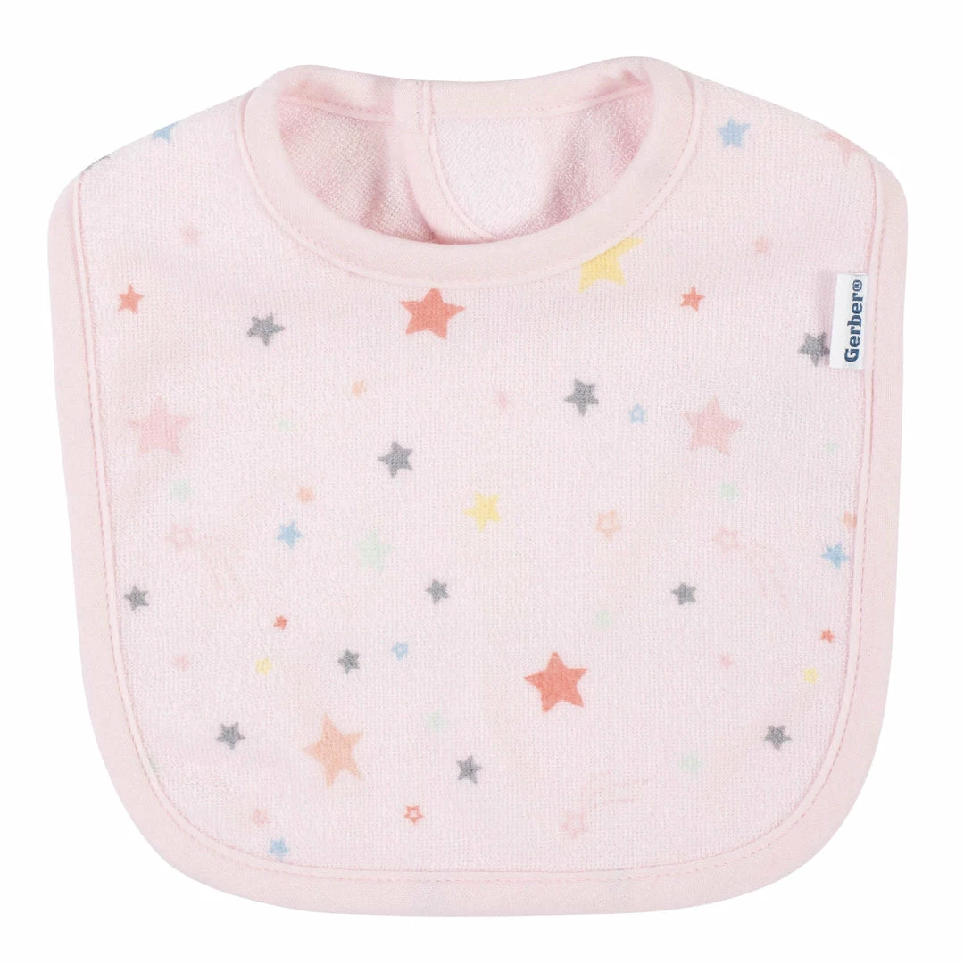 Buy 🎁 Gerber® BabyPreemie - 24M 4-Pack Baby 👧 Girls Rainbow Bibs ✨ 5 Gerber® BabyPreemie - 24M 4-Pack Baby Girls Rainbow Bibs