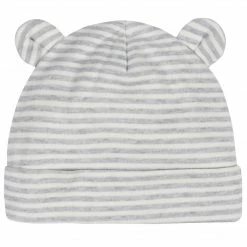 Gerber® 8-Piece Organic Baby Boys Wild Guy Caps & No Scratch Mittens BabyPreemie - 24M