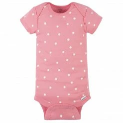Cheapest ⌛ Gerber® 4-Pack Baby 👧 Girls Princess Short Sleeve Onesies® Bodysuits 🎁 14 Gerber® 4-Pack Baby Girls Princess Short Sleeve Onesies® Bodysuits