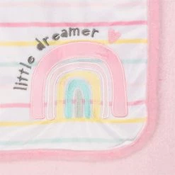 Gerber® Girls Rainbow Plush Blanket BabyPreemie - 24M