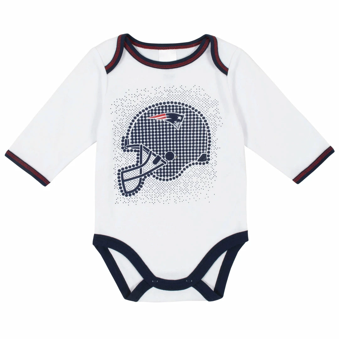 Deals 🧨 NFL BabyPreemie - 24M New England Patriots 3-Piece Baby Boys Bodysuit, Pant, And Cap Set 🔥 2 NFL BabyPreemie - 24M New England Patriots 3-Piece Baby Boys Bodysuit, Pant, And Cap Set