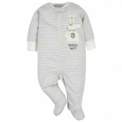 Gerber® 3-Pack Organic Baby Boys Wild Guy Sleep 'n Plays BabyPreemie - 24M