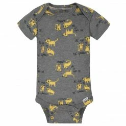 Gerber® BabyPreemie - 24M 8-Pack Baby Boys Tiger Short Sleeve Onesies® Bodysuits