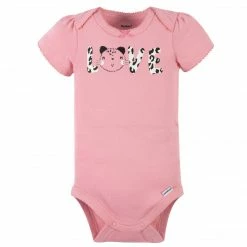 Gerber® 4-Piece Baby Girls Leopard Outfit Set BabyPreemie - 24M
