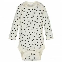 6-Pack Baby Girls Bunny Long Sleeve Onesies® Brand Bodysuits