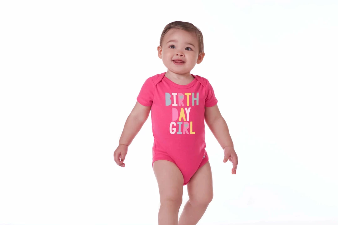 Discount ⌛ Gerber® BabyPreemie - 24M Baby Girl "Birthday Girl" Short Sleeve Onesies® Bodysuit 👍 2 Gerber® BabyPreemie - 24M Baby Girl "Birthday Girl" Short Sleeve Onesies® Bodysuit