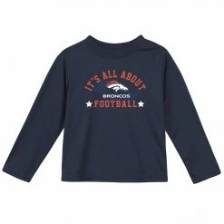NFL Denver Broncos Baby & Toddler Boys Long Sleeve Tee Shirt BabyPreemie - 24M