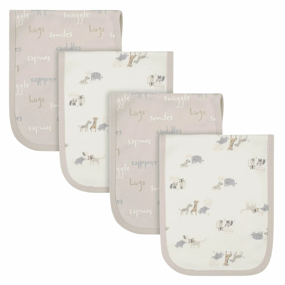 Wholesale 🔔 Gerber® BabyPreemie - 24M 4-Pack Baby Neutral Safari Terry Burp Cloths 😀 1 Gerber® BabyPreemie - 24M 4-Pack Baby Neutral Safari Terry Burp Cloths