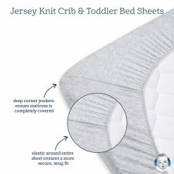 Gerber® Girls Elephants Fitted Crib Sheet