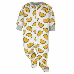 Onesies® Brand BabyPreemie - 24M 4-Pack Baby Boys Taco Sleep N' Plays