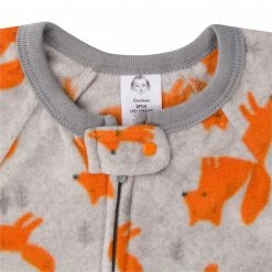 Gerber® 2-Pack Baby & Toddler Boys Small Fox Fleece Pajamas